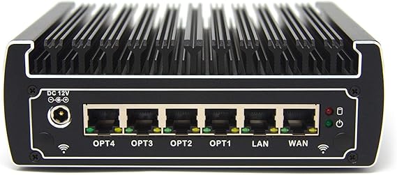 Protectli Vault 6 Port, Firewall Micro Appliance/Mini PC - Intel Dual Core, AES-NI, 32GB RAM, 480GB SSD