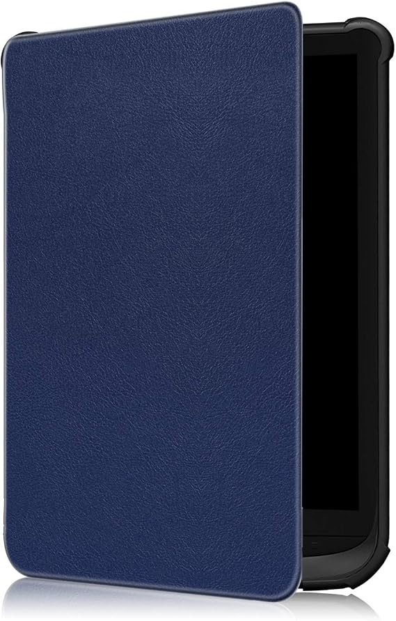 Kepuch Custer Cover Case for Pocketbook 606/616/627/628/632/632 Plus/633 - Touch Lux 4/5/Basic Lux 2/4 - HD 3 - Blue