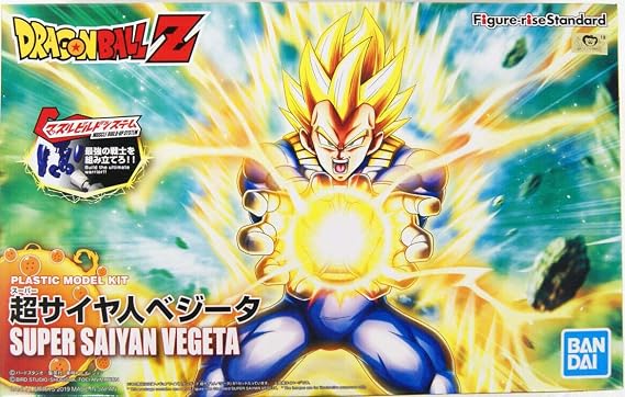 Bandai Spirits Figure-Rise Standard Super Saiyan Vegeta (New Pkg Ver) Dragon Ball Z
