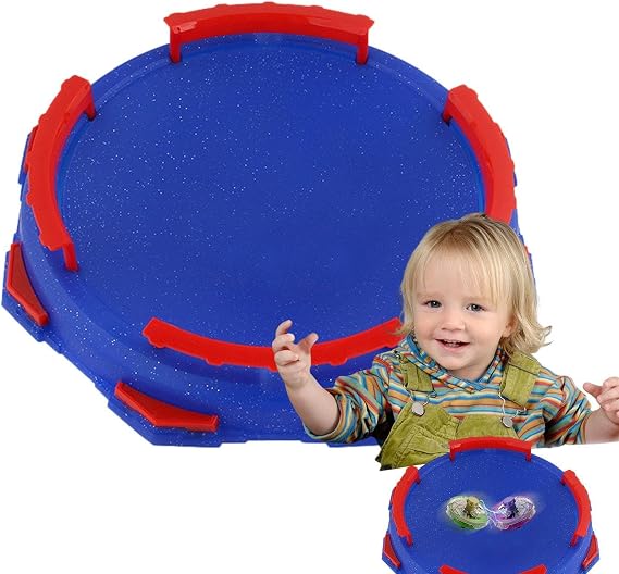 Tops Fusion Arena | Koma Stadium Battle Game - Burst Bay Stadium Stadium Battle Arena Battling Top Stadium Flexible Bay Stadium Top Burst Reusable Duel Spinning Top Launcher Stadium Top Burst Fighting