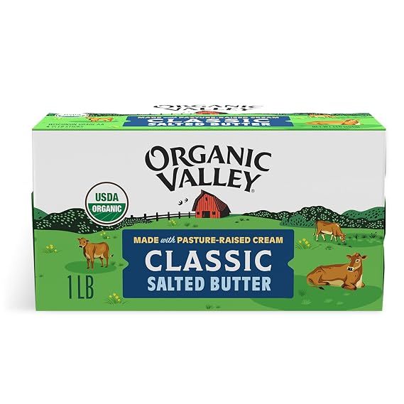 Organic Valley Salted Organic Butter, 1 lb