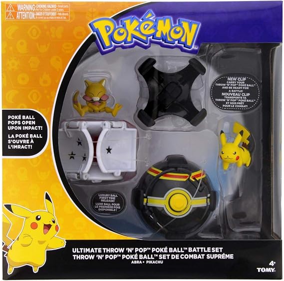 Pokemon T19088D1 Ultimate Throw N Pop Battle Set