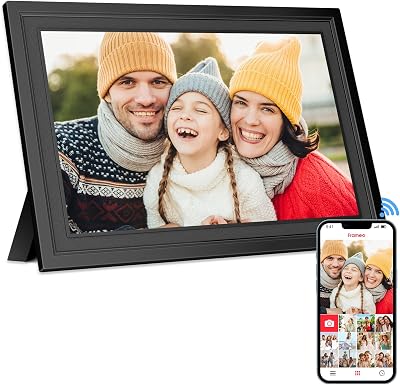 Yemsd HD Smart WiFi Electronic Touch Screen Wall Mounted Calendar for Family Schedule, Chore Chart & Meal Planner Desktop Calendars Built-in Digital Photo Frame Function