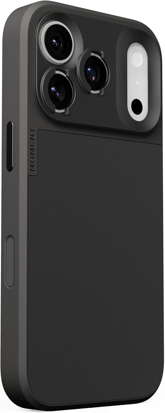 Moment Camera Case for iPhone 17 (Black, iPhone 17 Pro)