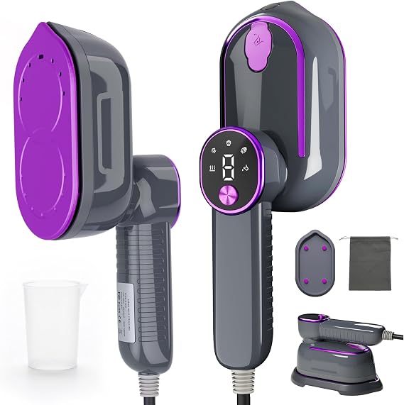 Clothes Steamer 1400W 2 in 1 Travel Steamer for Clothes