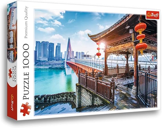 Trefl Chongqping, China - 1000 Piece Puzzle 26.9"x18.9"