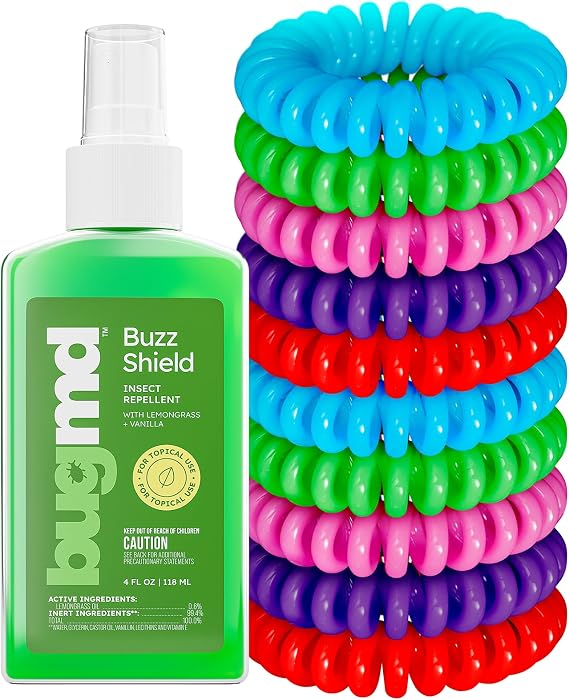 BugMD Buzz Shield Mosquito Repellent Bundle