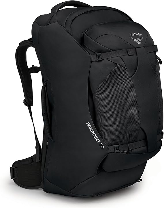 Osprey Farpoint Men's Travel Backpack 70L Black O/S