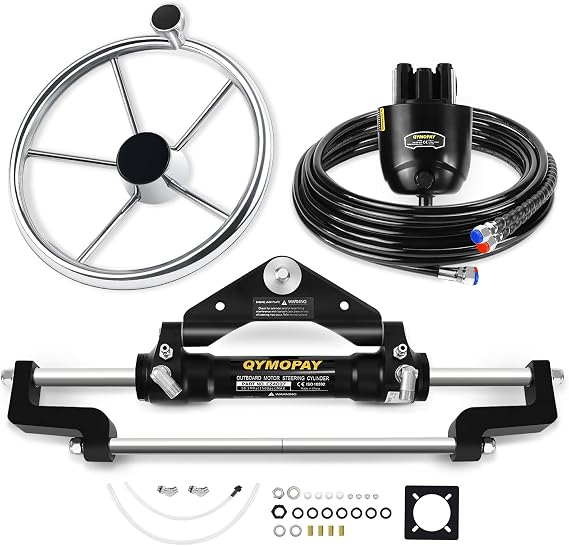100/150/300HP Hydraulic Outboard Steering Kit, Marine Hydraulic