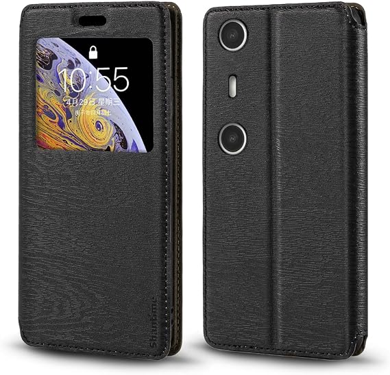 Window Leather Case for Xreal Beam Pro 5G - Black