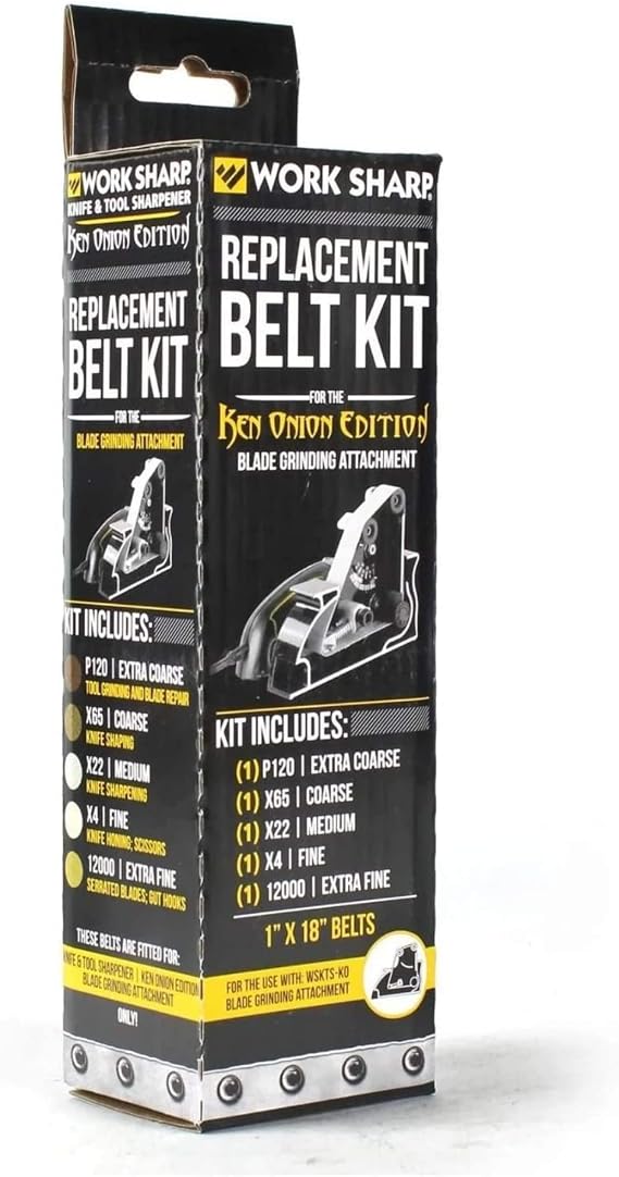 Work Sharp WSSAKO81115 Replacement Belt Kit for Ken Onion
