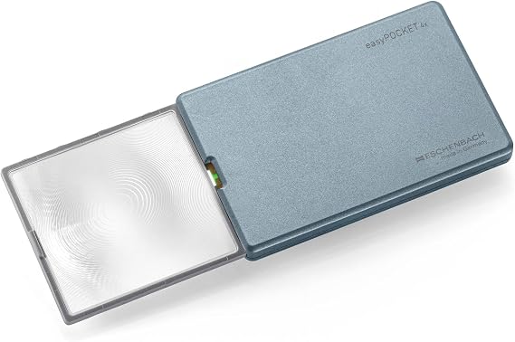 Eschenbach Magnifying glass easyPOCKET 16D Practical credit card format for easy carrying and quick use on the go