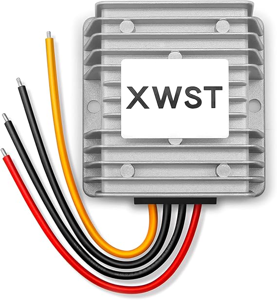 DC DC 12V to 15V 10A Step-up Module,Boost Converter 9V-13V to 15V Voltage Regulator,Waterproof Power Adapt 150W 15V Volt Transformer Module(12V to 15V 10A)
