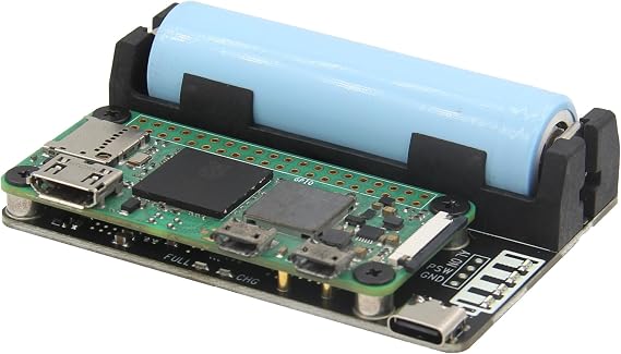 Geekworm Raspberry Pi Zero 2W Power Management Expansion Board X306, Only Applicable to Raspberry Pi Zero 2W