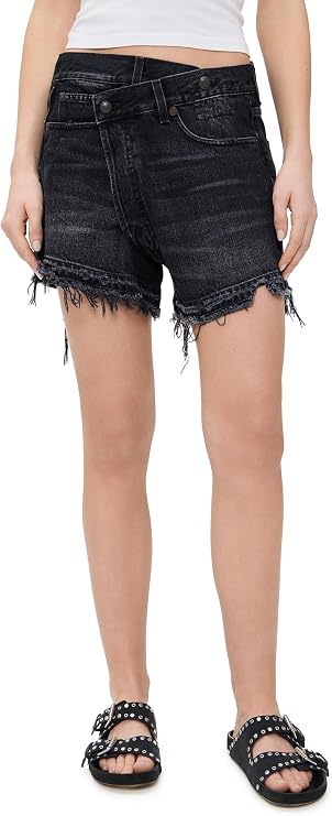 R13 Women's Cross Over Shorts