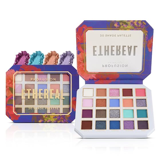 Profusion Cosmetics Superbloom Ethereal 20 Shade Eyeshadow Palette