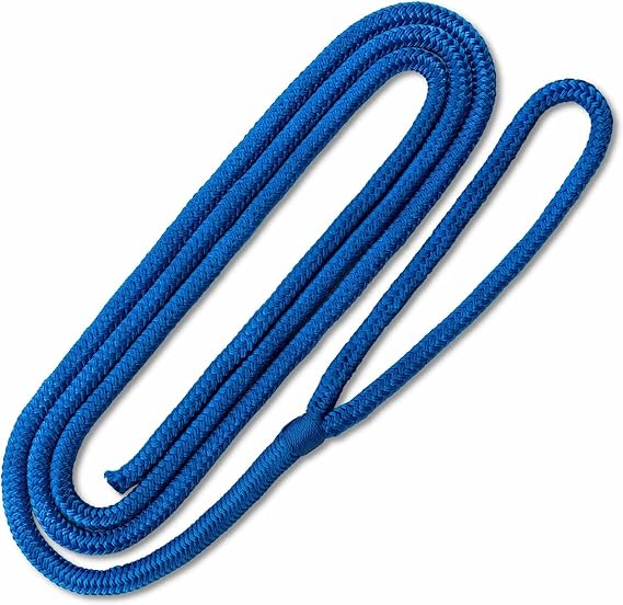 Double Braid Dock Lines | 1/2 in. x 30 feet | Blue