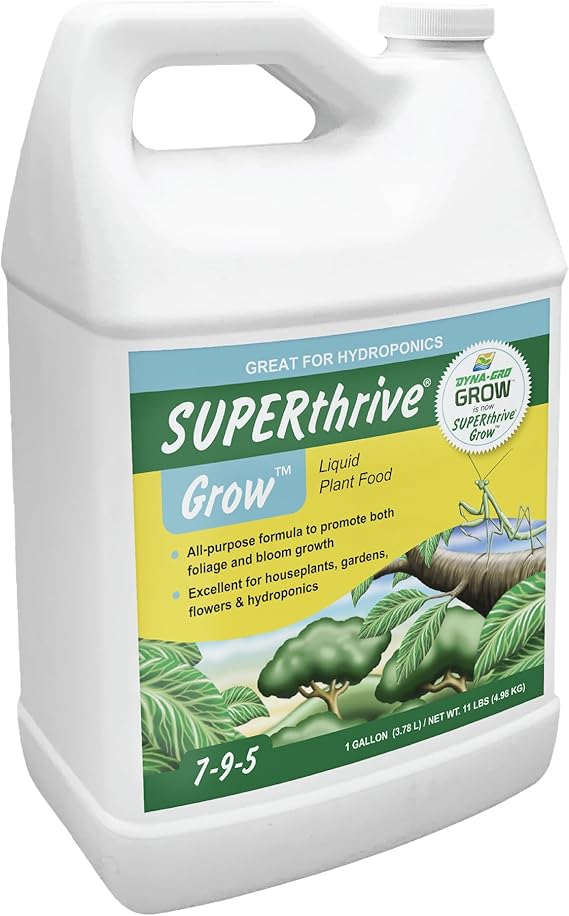 Dyna-Gro 719005 Gro-100 Grow 7-9-5, 1-Gallon Plant Food, 1 Gallon, 1 Gal