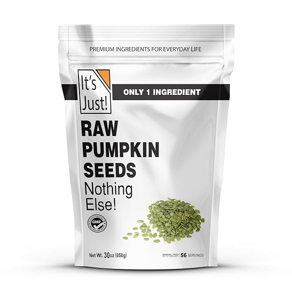 It's Just - Pumpkin Seeds (Pepitas), Raw/Unsalted, 30oz