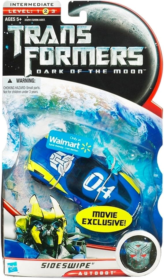Transformers 3 Dark of The Moon Exclusive Deluxe Action Figure Sideswipe