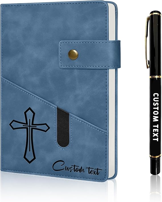 A5 Personalised Diary with Custom Text Personalised Notebook A5 Gifts for Women Men to Graduation Christmas Retirement Appreciation Birthday (Notebook - 3)