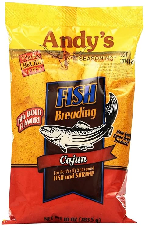 Andy's Cajun Fish Breading 10 Oz(Pack of 1)_AB