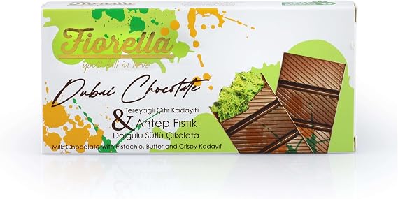 Fiorella Dubai Çikolatası 200 Gr. (1 Paket)