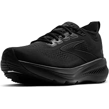 Brooks Men’s Glycerin GTS 23 Supportive Running Shoe, Black/Black/Ebony, 10.5 Wide
