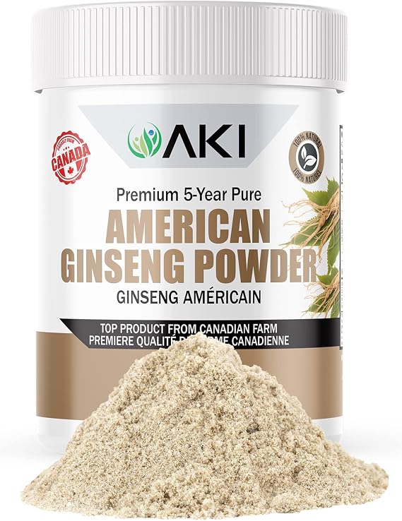 American Ginseng Powder - 4% Ginsenosides & Rich in Nutrients - 1.5oz/42.5g