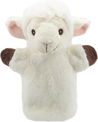 The Puppet Company ECO Animal Buddies - White Sheep Hand Puppet - 25cm