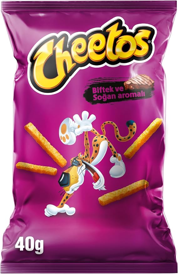 Cheetos BİFTEK VE SOĞAN AROMALI 40 GR Tekli Paket