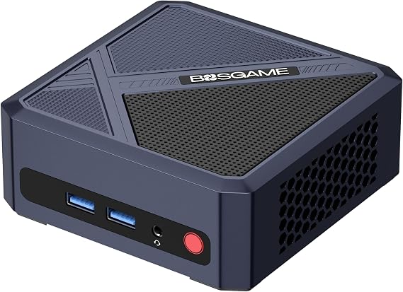 BOSGAME P5 Pro Mini PC, AMD Ryzen 7 6800H 32GB DDR5 1TB PCIe SSD