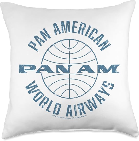 Pan Am Pan American World Airways Throw Pillow