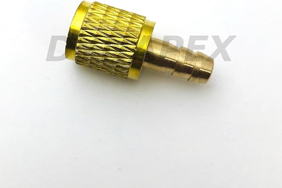 Fuel Rail Pressure Gauge Adapter for GM/Chrysler Schrader Valve Service Port