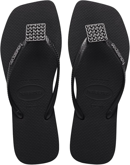 Havaianas Women's Slim Square Crystal Elegance Sandals