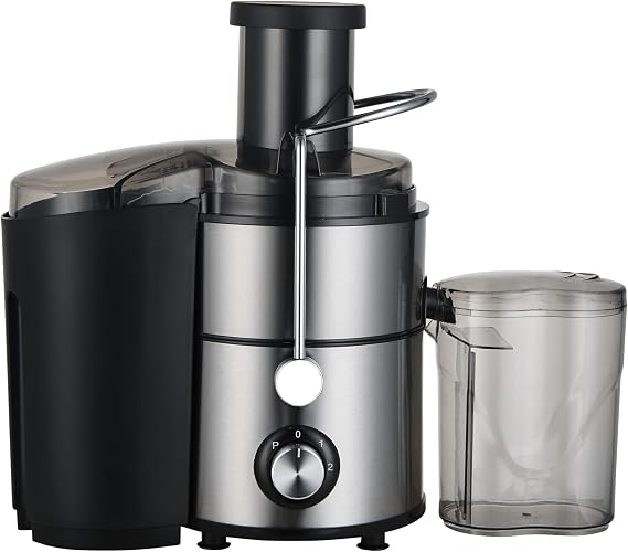 Juicer Machine, 900W Juicer Machine with 3" Feed Chute for Whole Fruits and Vegs, Speeds Centrifugal Juice Extractor, High Juice Yield, Full Copper Motor, Easy to Clean