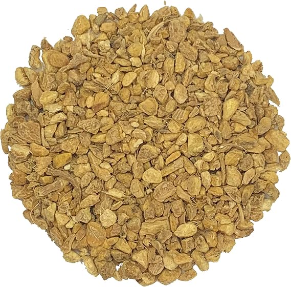 Ginger Root Pieces Loose Leaf Tea Mixer or Infusion by Simpli-Special for Hot or Iced Tea (100g in Resealable Pouch)