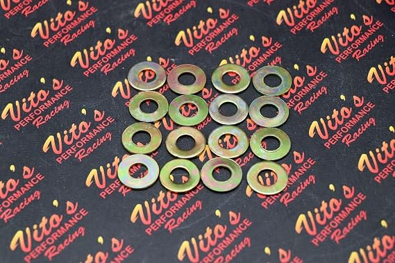 16 x Vito's wheel washers fits Yamaha Raptor Banshee front & rear hub