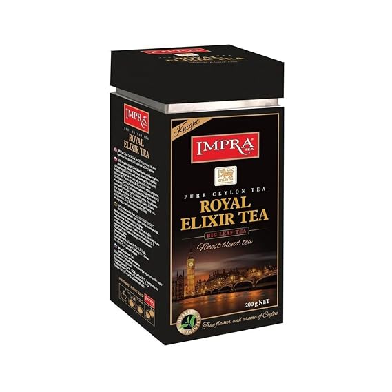 Impra Royal Elixir Knight Ceylon Loose Leaf Black Tea 7.05 oz (200 g)
