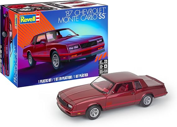Revell '87 Chevrolet Mote Carlo SS Model Car Building Kit - #14587