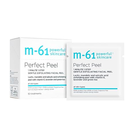 m-61 Perfect Peel Gentle Exfoliating Facial Peel Pad