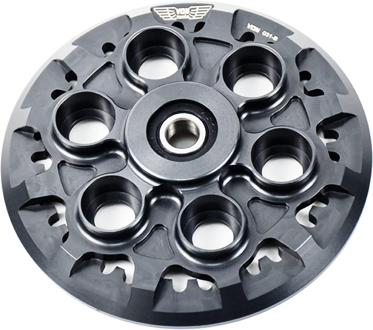 DUCATI Billet Pressure Plate With Teeth 194.2.001.1B 194.2.015.1A For Ducati MH900E, Monster, Multistrada, SportClassic, SportTouring, ST2, ST4, ST4S, Superbike and SuperSport Gray Version