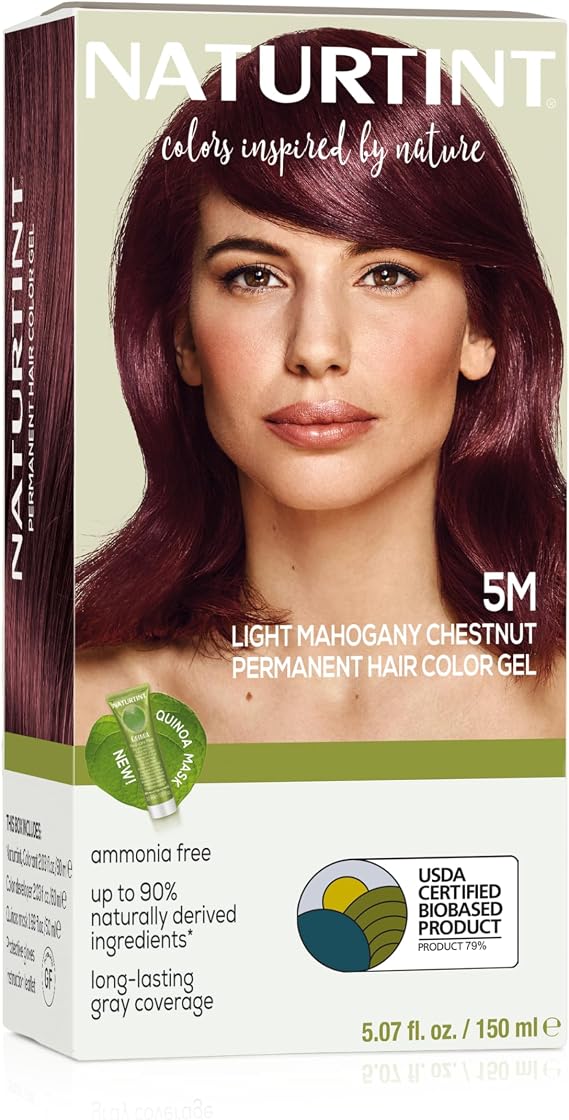 Naturtint Hair Color 5M Light Mahogany Chestnut Count