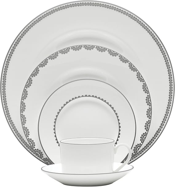 Vera Wang Wedgwood Vera Flirt 5-Piece Dinnerware Place Setting, Service for 1