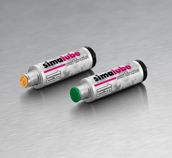 Simatec Simalube 15ML Automatic Single Point Bearing Lubricator 10 PCS (with high performance grease (polyurea))