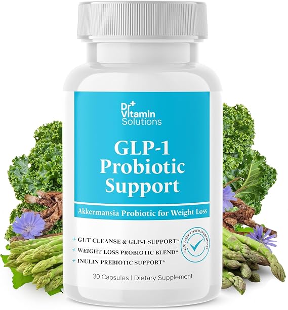 GLP-1 Probiotic Appetite Suppressant for Weight Loss, Inulin Gut Health