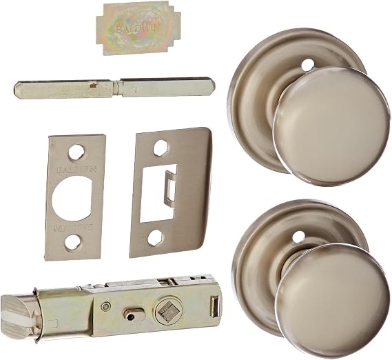 Baldwin 5015.150.PRIV Solid Brass Door Knob