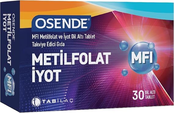 Osende Mfi Methylfolate & Iodine 30 Tablets