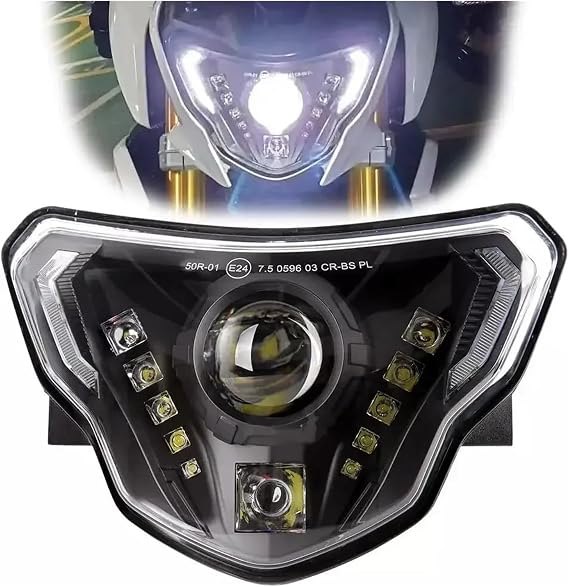 Front Light Motorcycle LED Headlights Assembly Compatible With BMW G310GS G310R G 310GS G310 R Headlamp DRL Hi/Lo Beam Moto Accessories