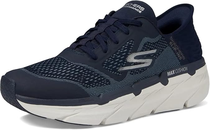 Skechers Men's Max Cushioning Slip-ins - Athletic Workout Running Walking Shoes with Memory Foam